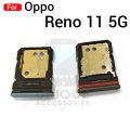 Oppo Reno 11 5G Sim Tray Micro SD Card Slot with Sim Ejector Pin Replacement Parts.