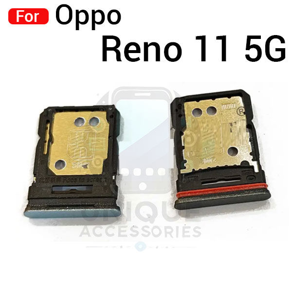 Oppo Reno 11 5G Sim Tray Micro SD Card Slot with Sim Ejector Pin Replacement Parts