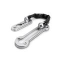 Extra-thick Door Chain Lock-- 304 Stainless Steel Casting Door Security Chain Guard Heavy Duty Latch Lock For Inside Door ( Thick:3 Mm).