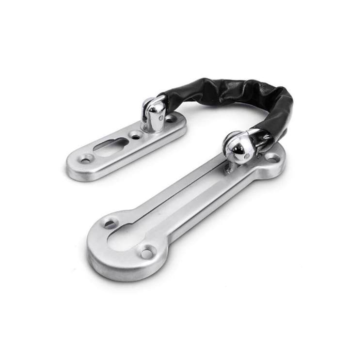 Extra-thick Door Chain Lock-- 304 Stainless Steel Casting Door Security Chain Guard Heavy Duty Latch Lock For Inside Door ( Thick:3 Mm)