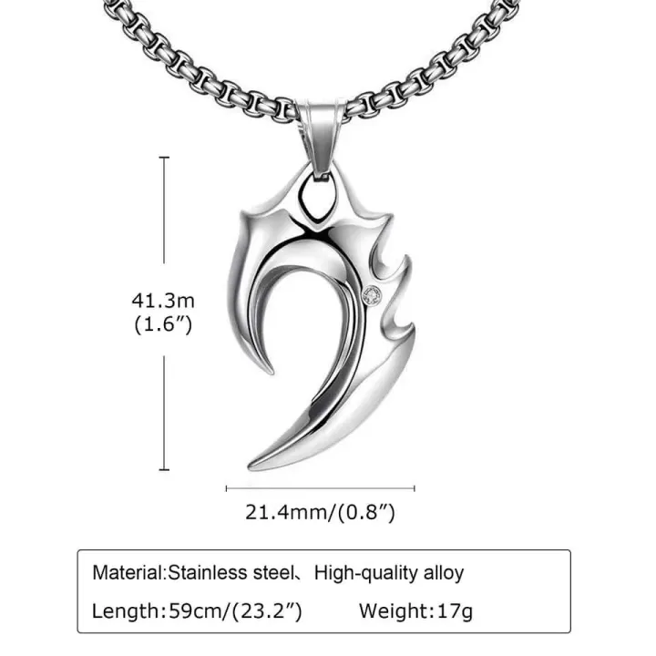 Stylish%20%20Stainless%20Steel%20Pendant%20and%20Bar%20Necklace%20Chain%20For%20Men%20-%20Image%208
