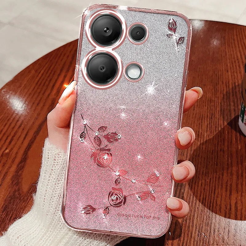 GOKEN Vetro Sfumato Cover per Xiaomi Mi 11T PRO 5G / Xiaomi Mi 11T 5G, Cover con Schienale in Vetro temperato + Cornice Paraurti in Silicone Morbido, AntiGraffio Custodia Protettiva Case (5