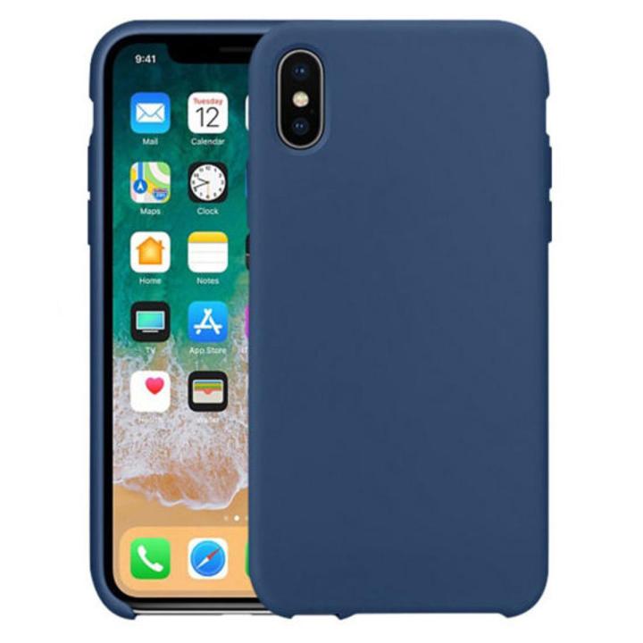 Apple Ultra Thin Solid Color Silicone Case For Iphone X Iphone 10