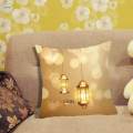 2 PCS Cushion Cover Throw Pillow Cover Pillowcover for Bedroom Office Lights. 