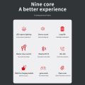 【FUPANG】Tinthree TWS wireless Bluetooth headset cvc8.0 noise reduction stereo Bluetooth earphones wireless earbuds hand-free calling in ear headphones 1200mAh charger box for mobile charging. 