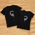 Couple T Shirts for Boyfriend and Girlfriend Love Short Sleeve Sweet Tee Shirt Femme 2021 Valentine's Day Tops Women Clothes.
