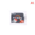 （NEW）5PCS AMD Processor Series Label Sticker A9 PRO E2 Ryzen 3 5 7 Logo DIY Decor - 297844434. 