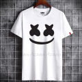 T-SHIRT FOR MEN Star design ash colour. 