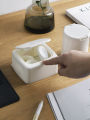 Household Mini Gadget Storage Box Desktop Makeup Cotton Box Floss Storage Box Office Sundries Box. 