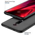 For Xiaomi Redmi K20 / K20 Pro Premium Silicone Matte Soft Phone Case - Black.