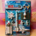 Space Exploration Rocket Space Shuttle Cosmic Satellite Toy Set Pretend Aviation Simulation Educational Model Toys For Children. 