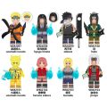 Ninjago NARUTO Uzumaki Hoshigaki Kisame Senju Mini figures Kids Toy Building Block Brick Compatible KDL806. 
