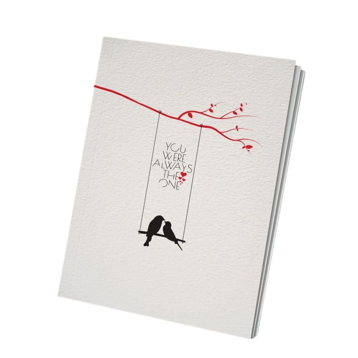 Papertree%20Lined%20Notebook%20You%20Are%20Always%20The%20One%20A5%20Size%20-%20Image%204