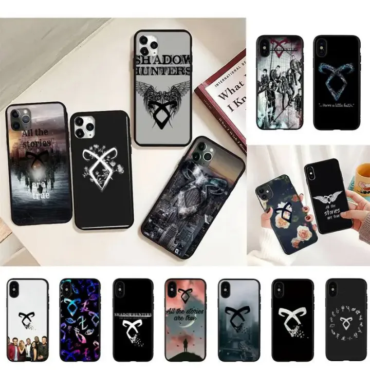 Shadowhunters Phone Case For iphone 13 8 7 6 6S Plus 5 5S SE 2020 12pro max XR X XS MAX 11 Coque Bumper Cases