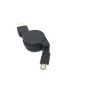 Retractable Micro USB Data Sync Charger Cable for Htc Magic G2 Legend G6 Hero G3 200 S510B G20 Rhyme X715E G22 Amaze 4G T9188. 