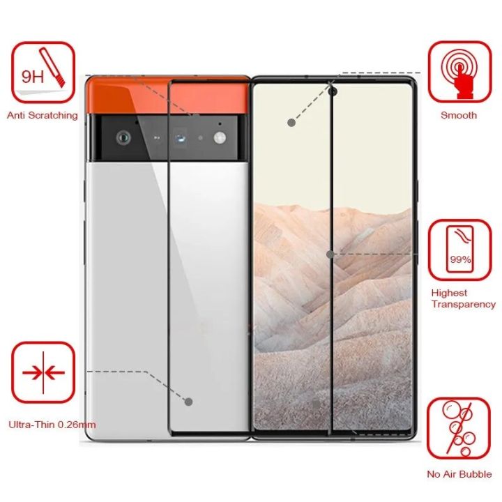 Full%20Coverage%20Tempered%20Glass%20For%20Google%20Pixel%206%20Pro%20Phone%20Anti-scratch%203D%20Curved%20Screen%20Protector%20Film%20For%20Google%20Pixel6%20Pro%20New%20-%20Image%203