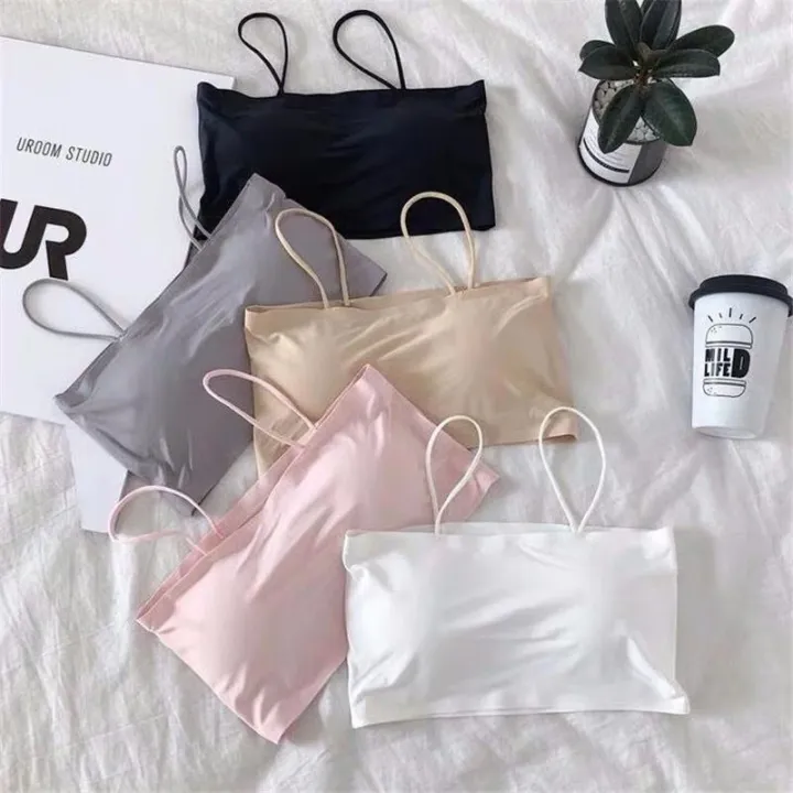 Comfortable%20Slim%20Belt%20Stylish%20Pad%20Removable%20Soft%20Tank%20Top%20Tube%20Teenagers%20Bra%20-%20One%20Piece%20-%20Ideal%20Bra%20For%20Girls%20-%20Image%202