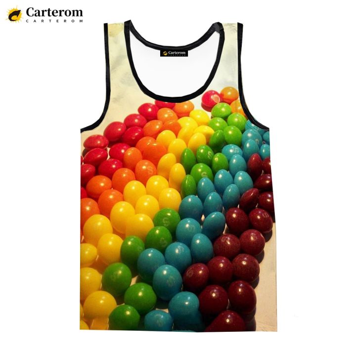 SKITTLES%20Funny%20Summer%20Men%20Tank%20Tops%20Sleeveless%20Shirts%20Snacks%20Digital%20Printing%20Harajuku%20Beach%20Tees%20Streetwear%20Oversized%20Tops%20-%20Image%206