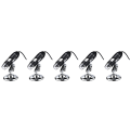 5X 3 In 1 USB Digital Microscope, Endoscopic Camera, Adjustable Magnification with PC Bracket, 1600X.