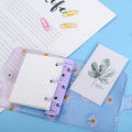 Mini 3 Hole Daisy Binder Note Planner Organizer Notebook Journal Diary Ring SEVICH.