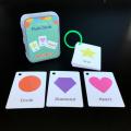 Baby English Learning Expand Knowledge Early Childhood English Reading Word Card Flash Cards Montessori Educational Toys.