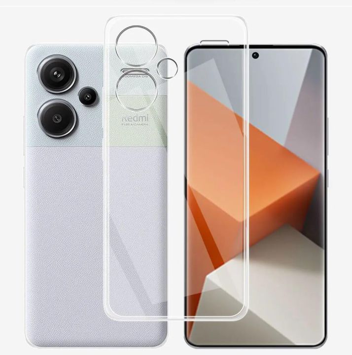 Anti Yellow Unique Case For Xiaomi Redmi Note 13 Pro+ Plus Clear Hard Transparent Phone Back Cover