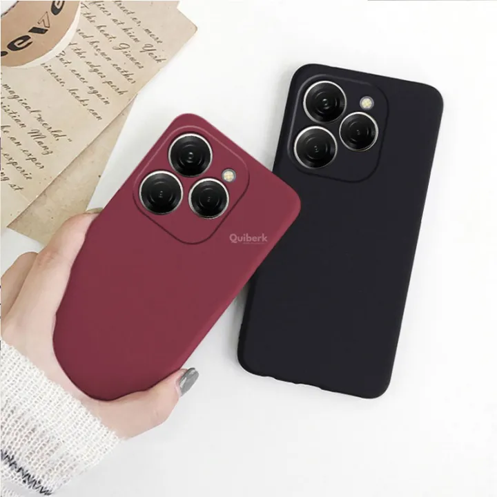 Quiberk%20for%20Tecno%20Spark%2020%20Pro%20Shockproof%20Anti-Slip%20Soft%20TPU%20Sandstone%20Matte%20Back%20Case%20Cover%20-%20Image%203