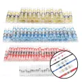 Self Solder Heat Shrink Butt Connectors with Solder, Waterproof Solder Wire Connectors, Solder Sleeves for All Electrical Solder Wire Splicing & Repair (130Pcs). 