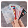 Versatile -Choice and Remark -10 Piece Clear ATM Card Cover - Card Holder- Avant-garde Remarkable - Disclose Styles & Luxe.