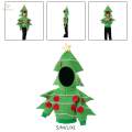Children Christmas Tree Costume Dress up Clothes Christmas Jacket for Party Favors Holiday Stage S. 