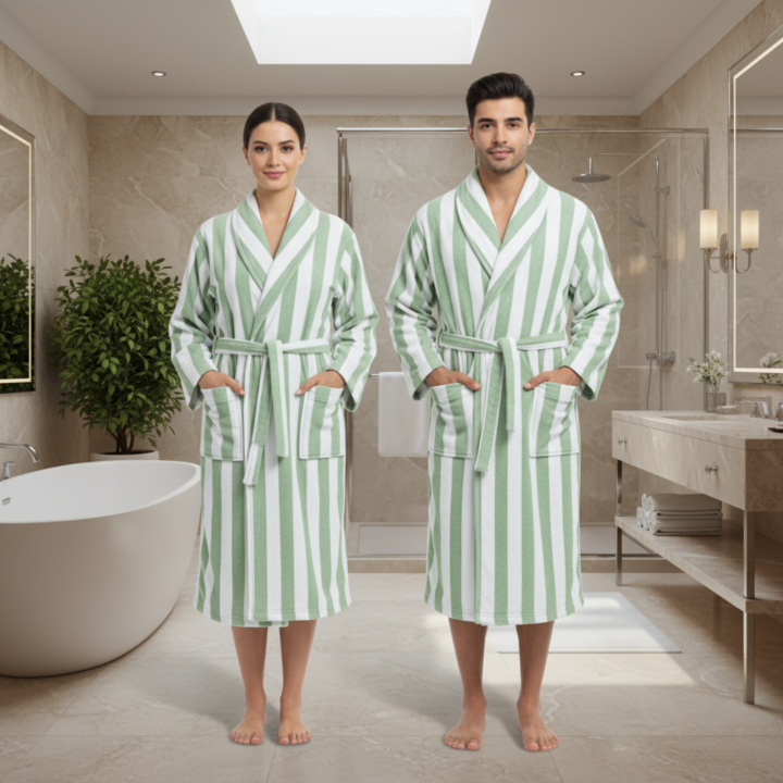 Luxury%20Striped%20Bathrobe%20%20100%25%20Cotton%20Velvet%20Outside%20&%20Terry%20Inside%20%20Soft,%20Absorbent%20&%20Premium%20Home%20&%20SPA%20Wear%20-%20Image%203