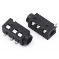 10PCS 3.5MM Headphone Jack PJ-320D Audio Jack 4 Pin SMD SMT MP3 Accessories PJ320D. 