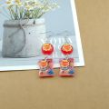 Kawaii Gummy Bear Chocolate Biscuit Earrings Costume Trendy Style Woman Girl Jewelry Drop Shipping.