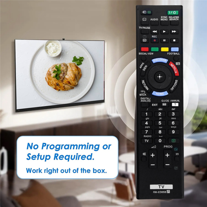 1%20PCS%20Replace%20-ED058%20Remote%20Control%20Replacement%20Parts%203D%20KDL55W955B%20-55W955B%20KDL60W855B%20-%20Image%204