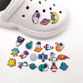 10PCS Random Color Shoe Decoration crocs Charms for Clog Sandals, Kawaii Cartoon jibbitz Shoes Pins for Kids Boy Girl Party Gifts.