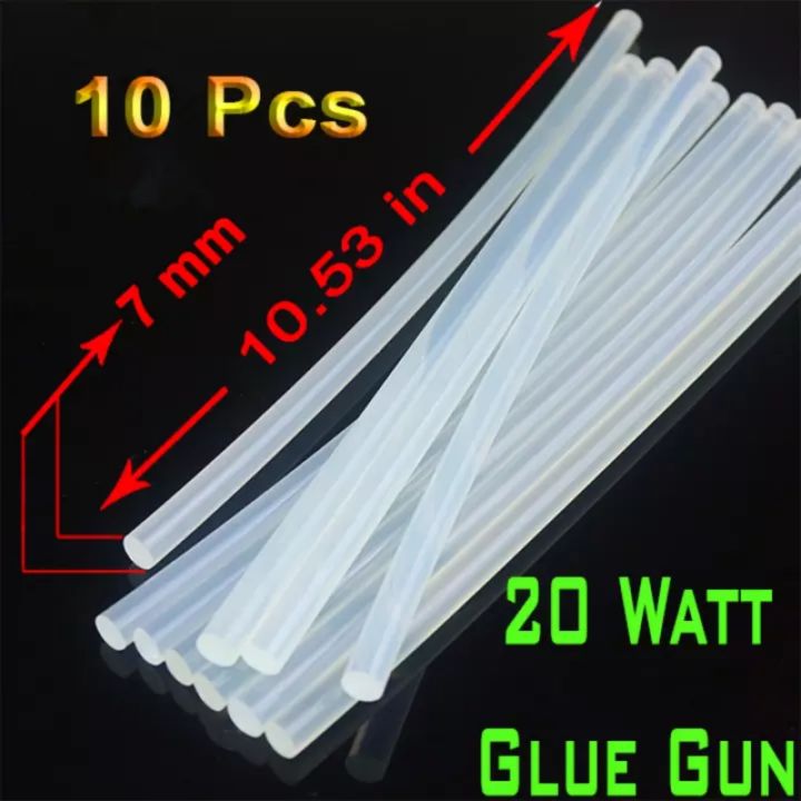 Hot Melt Glue Stick for 20w Glue Gun / Small Gun - 10 Piece
