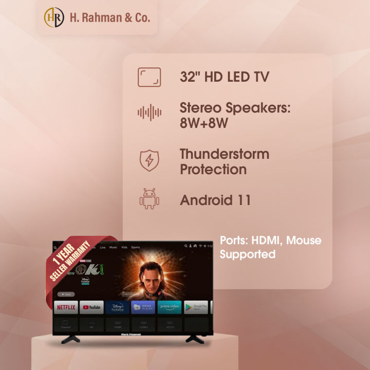 BLACK%20DIAMOND%2032''%20DOUBLE%20GLASS%20WiFi-SMART%20ANDROID%20LED%20TV%20%20(2GB%20RAM,%2016GB%20ROM)%20-%20Image%203
