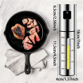 2X Oil Sprayer for Cooking,Oil Spray Bottle,Oil Dispenser for Kitchen Portable,Stainless Steel Oil Spray Bottle.
