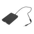 2X USB Floppy Drive 3.5inch USB External Floppy Disk Drive Portable 1.44 MB FDD USB Drive Plug and Play. 