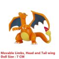 New Pokemon 4-13Cm Cartoons Movie Anime Figure Pikachu Lucario Mewtwo Flying Dragon Pet Action Figures Model Toy Birthday Gifts. 