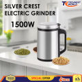 Silver Crest Electric Grinder 1500W – Stainless Steel Body, High-Speed Multipurpose Grinder (Original Quality).