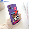 ZCSIBORUI for Tecno Spark 6 Go Tecno Spark Go 2020 2021 Back Cover The Powerpuff Girls Colorful Sliver Double Sided Hard Case Shockproof Anti-fall Phone Cover. 