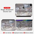 Laptop sticker 2021 ipad pro Magic keyboard skin for 2020 11/12.9 inch apple protective anti-scratch sticker skin. 