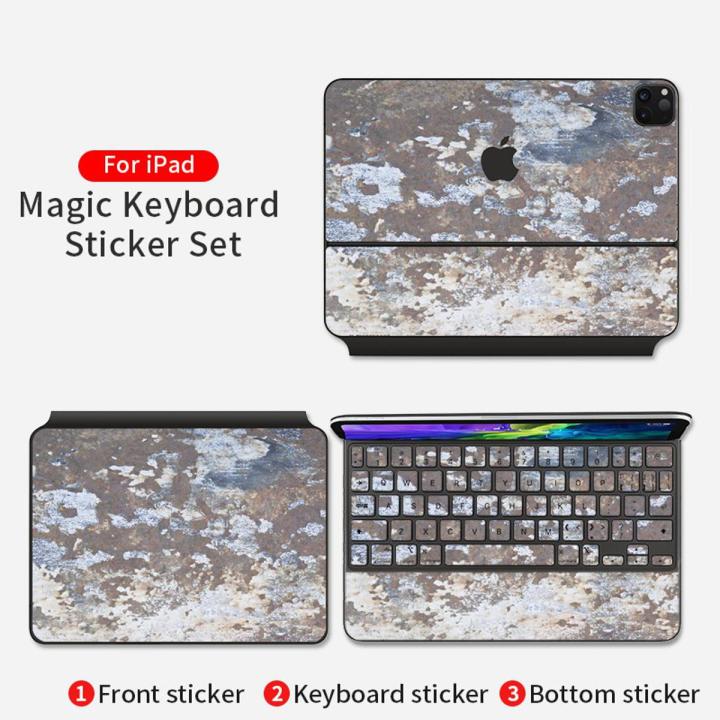 Laptop sticker 2021 ipad pro Magic keyboard skin for 2020 11/12.9 inch apple protective anti-scratch sticker skin