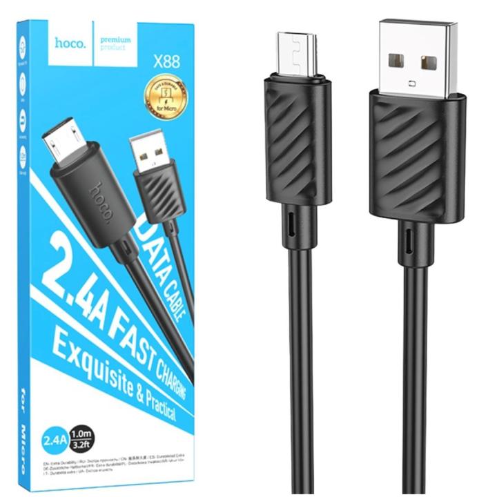 Hoco X88 Micro Usb Fast Charging Cable Type-B