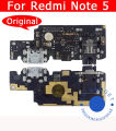 Replacement USB Charging Port Jack Dock Connector Board Flex Cable for Xiaomi Redmi Note 5 Pro Fast Charging.
