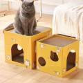 Corrugated Scratchers Box Kitty House Scratching Board for Cat Small Animals. 
