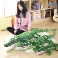 105-200cm Stuffed Animal Large Size Alligator Plush Toy Simulation Crocodile Dolls Kawaii Ceative Pillow for Children Xmas Gifts.