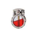 New round Transparent Oil Warehouse Rocker Arm Kerosene Lighter Men's Retro Windproof Creative Personality for Boyfriend Direct Sales. 