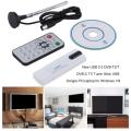 EF New USB 2.0 DVB-T2/T DVB-C TV Tuner Stick USB Dongle PC/Laptop for Windows 7/8.